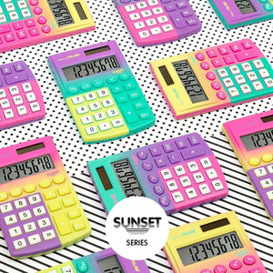 Calculatrice 8 chiffres 'Sunset' | MILAN