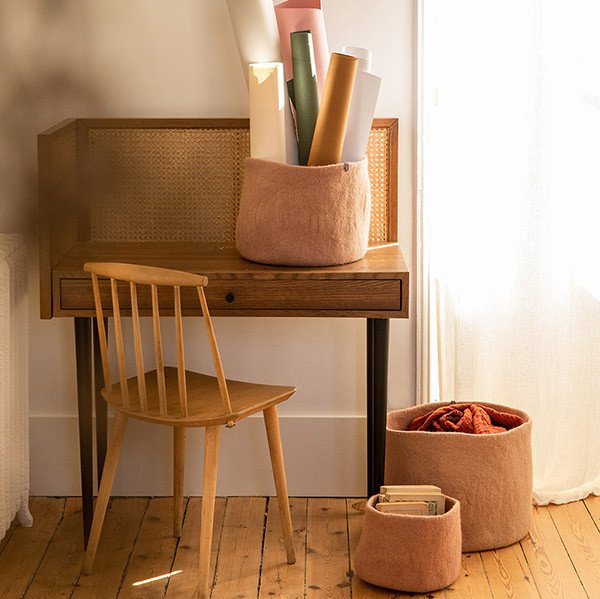 Calebasse en laine feutrée XL | MUSKHANE