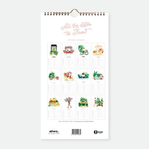 Calendrier anniversaire 2025 | ALL THE WAYS TO SAY