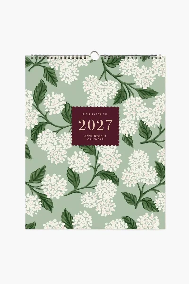 Calendrier mural 2027 ‘Floral' | RIFLE PAPER CO