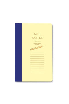 Cahier 'Bi-goûts' Bleu et Jaune Pastel | LES ÉDITIONS DU PAON