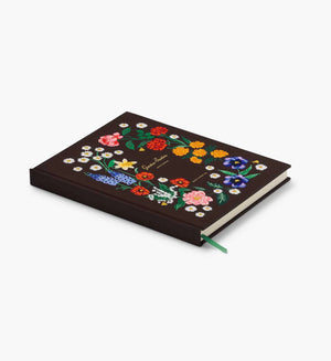 Carnet brodé 'Garden study' | RIFLE PAPER CO