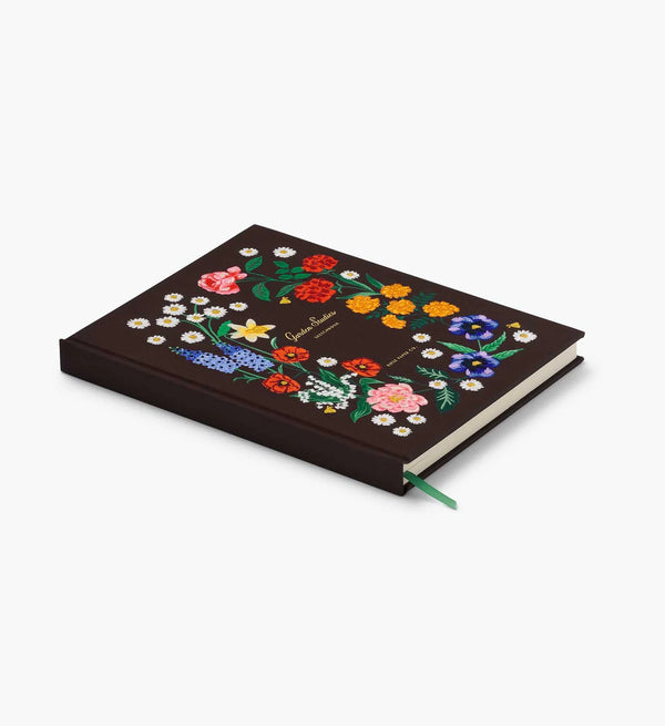 Carnet brodé 'Garden study' | RIFLE PAPER CO