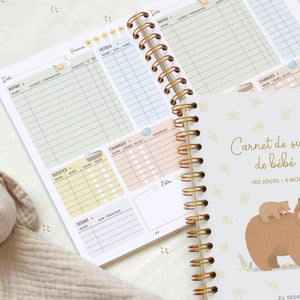 Carnet de suivi de bébé Ours | ZÜ