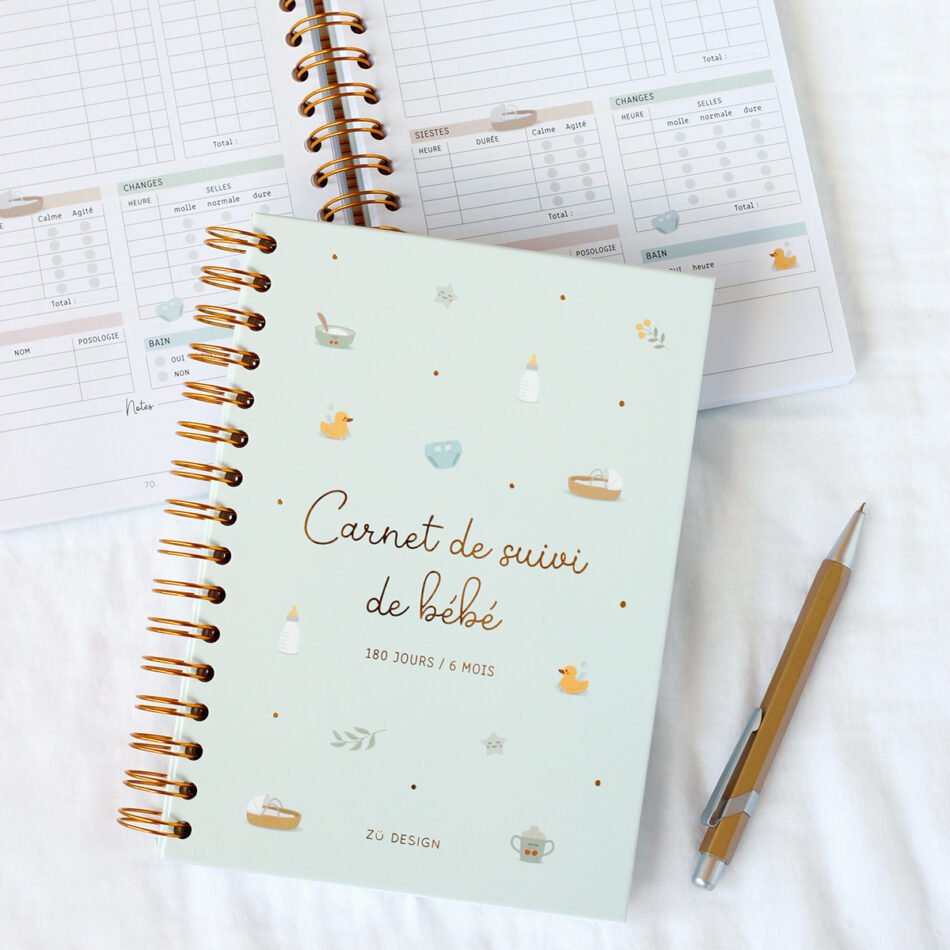 Carnet de suivi de bébé, 6 mois | ZÜ