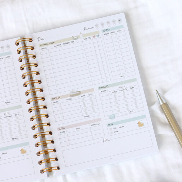 Carnet de suivi de bébé, 6 mois | ZÜ