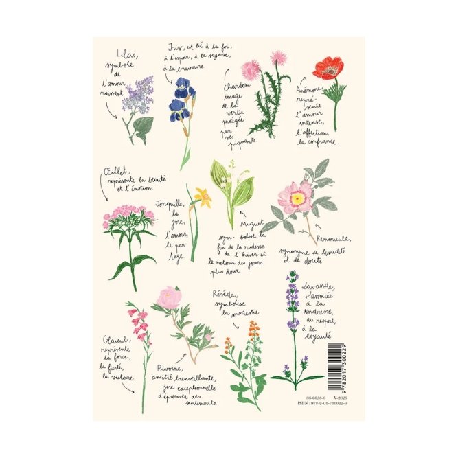 Carnet 'Fleurs' A4- Zoé De Las Cases | HACHETTE