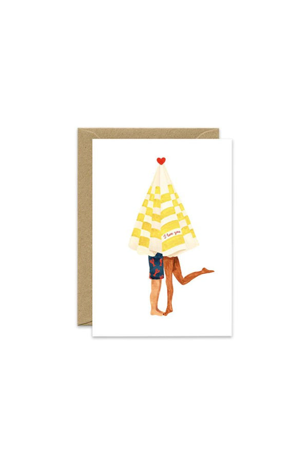 Carte 'Beach Umbrella' | ALL THE WAYS TO SAY
