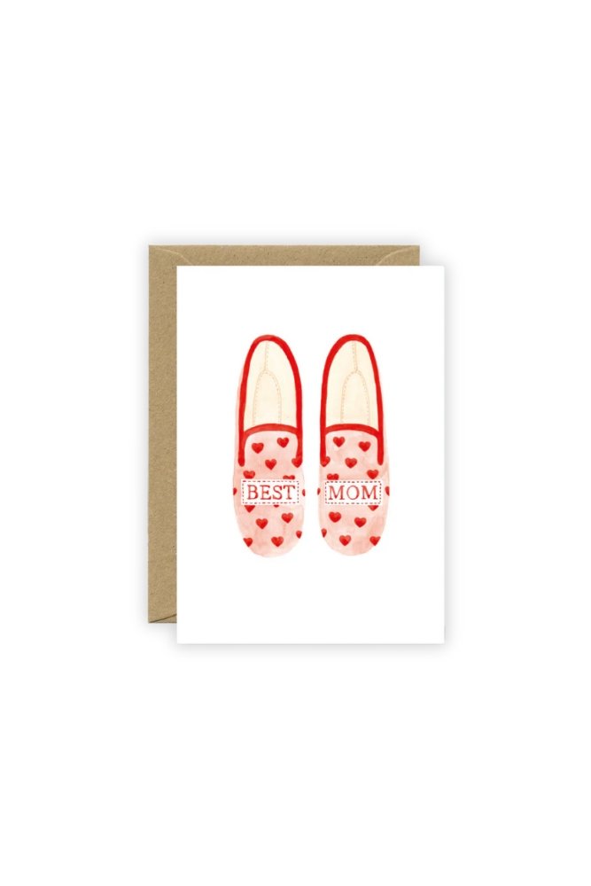 Carte 'Best Mum Slippers' | ALL THE WAYS TO SAY