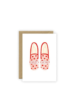 Carte 'Best Mum Slippers' | ALL THE WAYS TO SAY