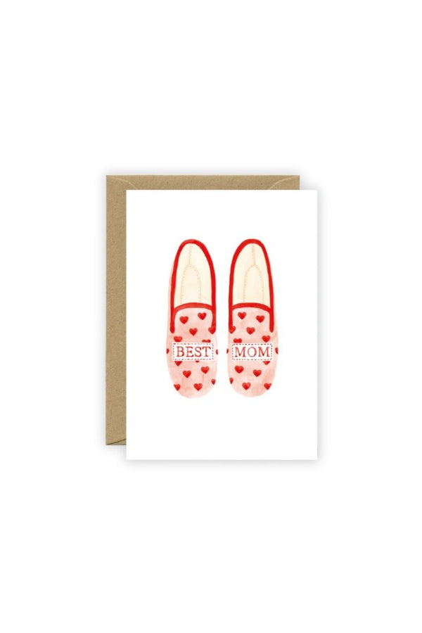 Carte 'Best Mum Slippers' | ALL THE WAYS TO SAY