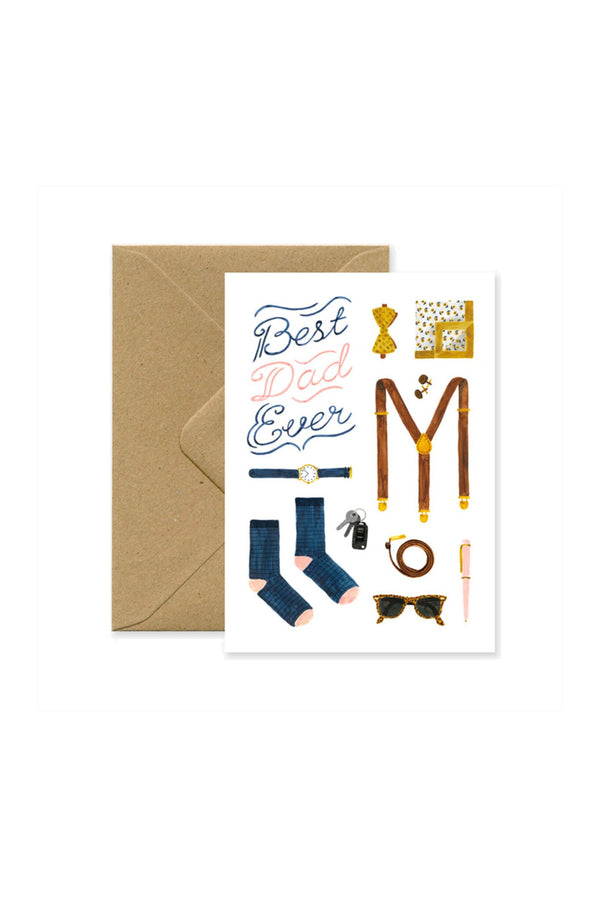 Carte "Best Dad Ever" | ALL THE WAYS TO SAY