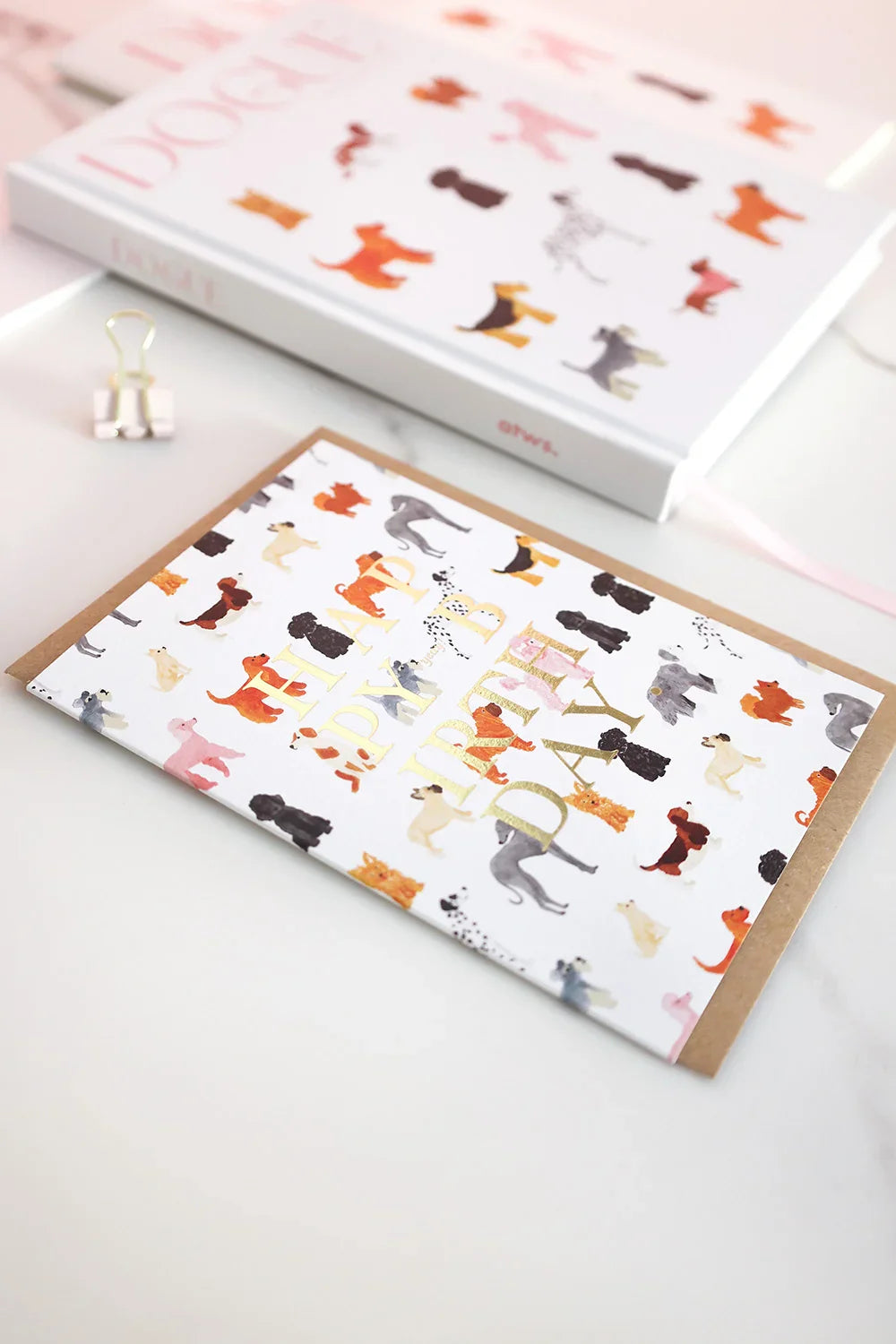 Carte 'Birthday dogs pattern' | ALL THE WAYS TO SAY