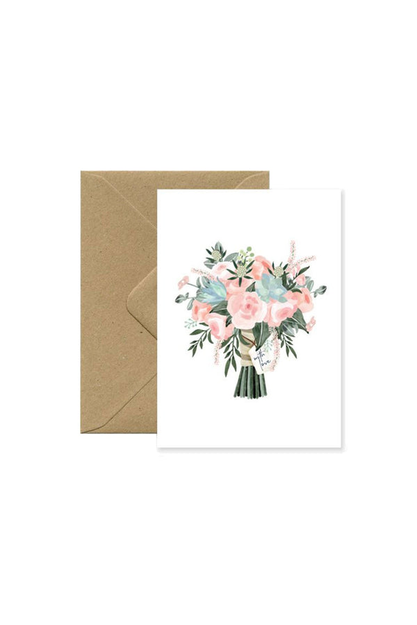 Carte "Bouquet with love" | ALL THE WAYS TO SAY