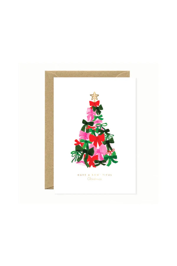 Carte 'Bowtiful christmas tree' | ALL THE WAYS TO SAY