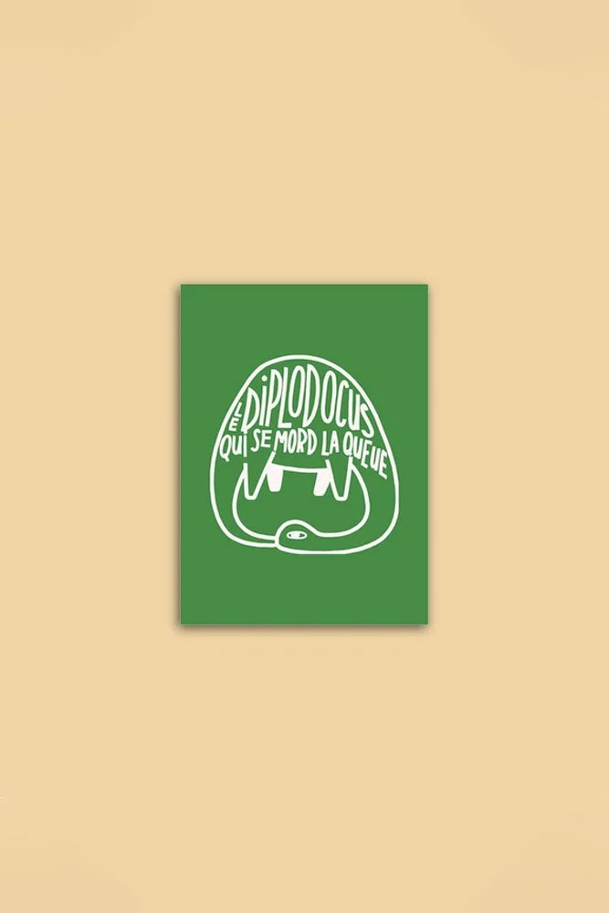Carte 'Diplodocus' | CHARLOTTE JANVIER