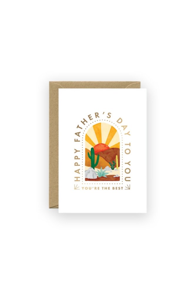 Carte 'Father’s Day Gravure' | ALL THE WAYS TO SAY