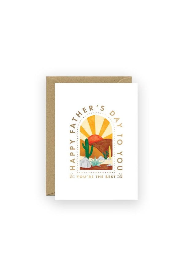 Carte 'Father’s Day Gravure' | ALL THE WAYS TO SAY
