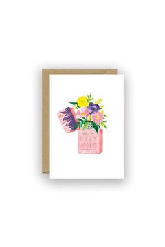 Carte 'Flower Lighter Birthday' | ALL THE WAYS TO SAY