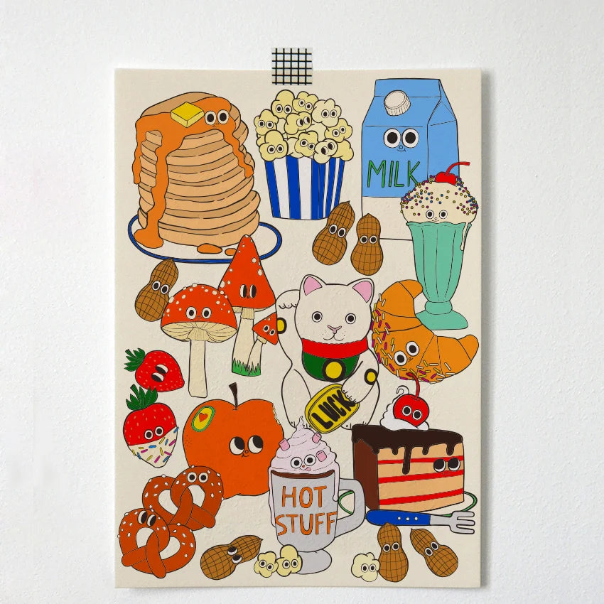 Carte 'Funny breakfast' | CHARLOTTE JANVIER