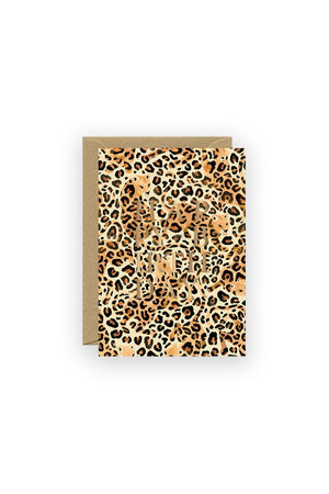 Carte 'Gold Leopard Birthday' | ALL THE WAYS TO SAY