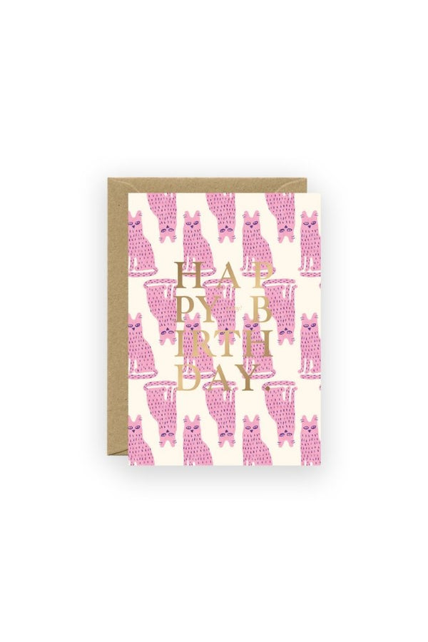 Carte 'Happy Birthday Stinky Cat' | ALL THE WAYS TO SAY
