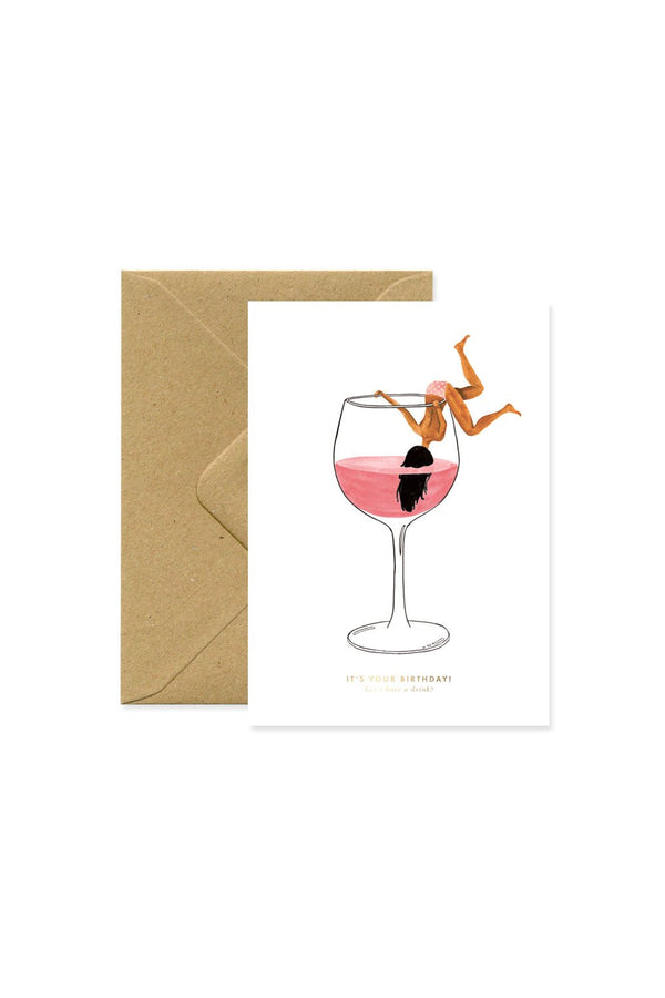 Carte 'Just drink' | ALL THE WAYS TO SAY