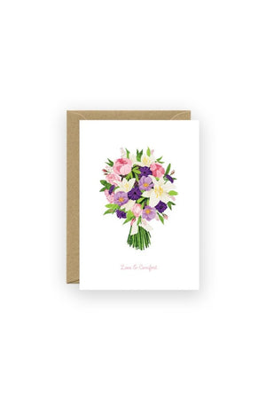 Carte 'Love Comfort Bouquet' | ALL THE WAYS TO SAY