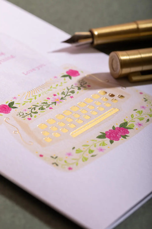 Carte 'Love you mum typewriter' | ALL THE WAYS TO SAY