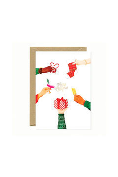 Carte 'Merry christmas cheers' | ALL THE WAYS TO SAY