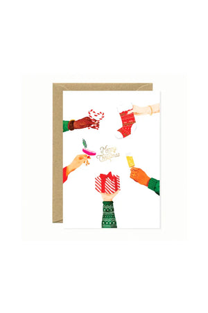 Carte 'Merry christmas cheers' | ALL THE WAYS TO SAY