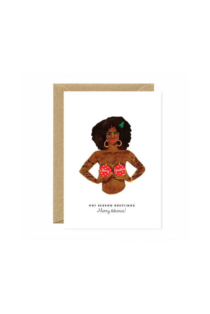 Carte 'Merry titsmas' | ALL THE WAYS TO SAY