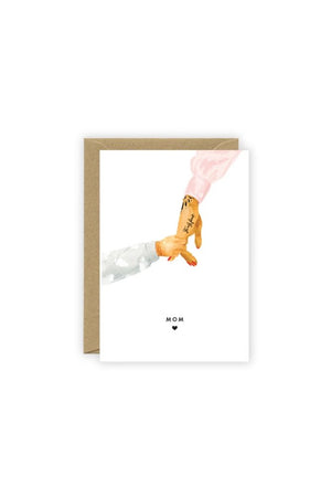 Carte 'Mom and Baby Hand' | ALL THE WAYS TO SAY