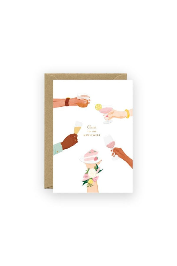 Carte 'Newlyweds Cheers' | ALL THE WAYS TO SAY