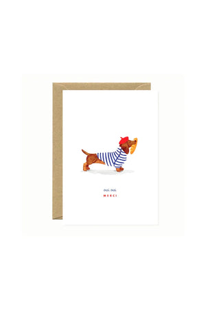 Carte 'Oui oui merci' | ALL THE WAYS TO SAY