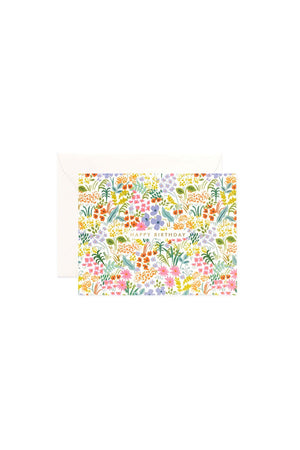 Carte "Prairie birthday" | RIFLE PAPER CO