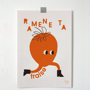Carte 'Ramène ta fraise' | CHARLOTTE JANVIER