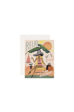 Carte 'Relax' | RIFLE PAPER CO
