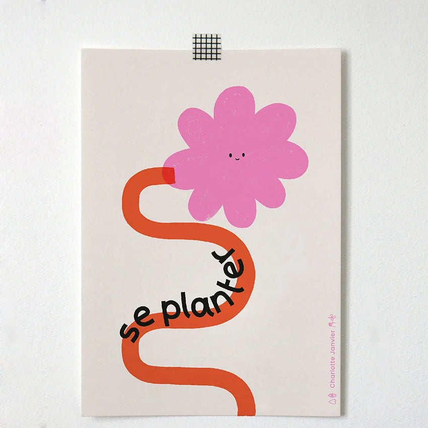 Carte 'Se planter' | CHARLOTTE JANVIER