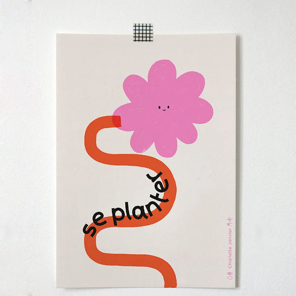 Carte 'Se planter' | CHARLOTTE JANVIER