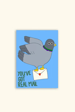 Carte 'You've got real mail' | CHARLOTTE JANVIER