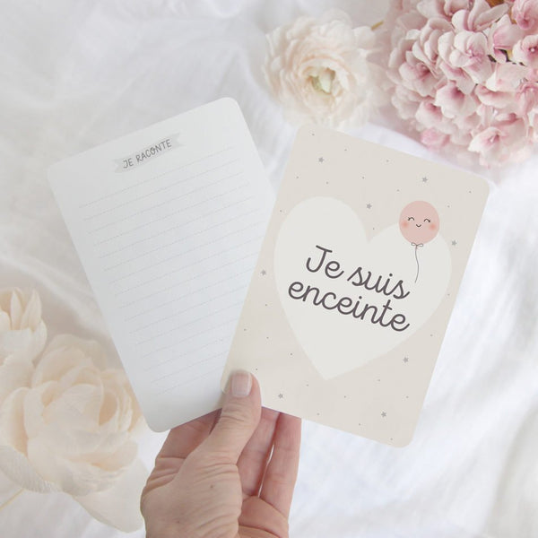 Cartes étapes 'souvenirs de grossesse' | ZÜ