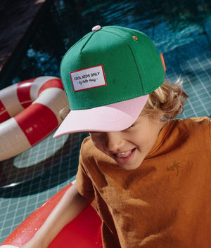 Casquette enfant 'Mini Green' | HELLO HOSSY