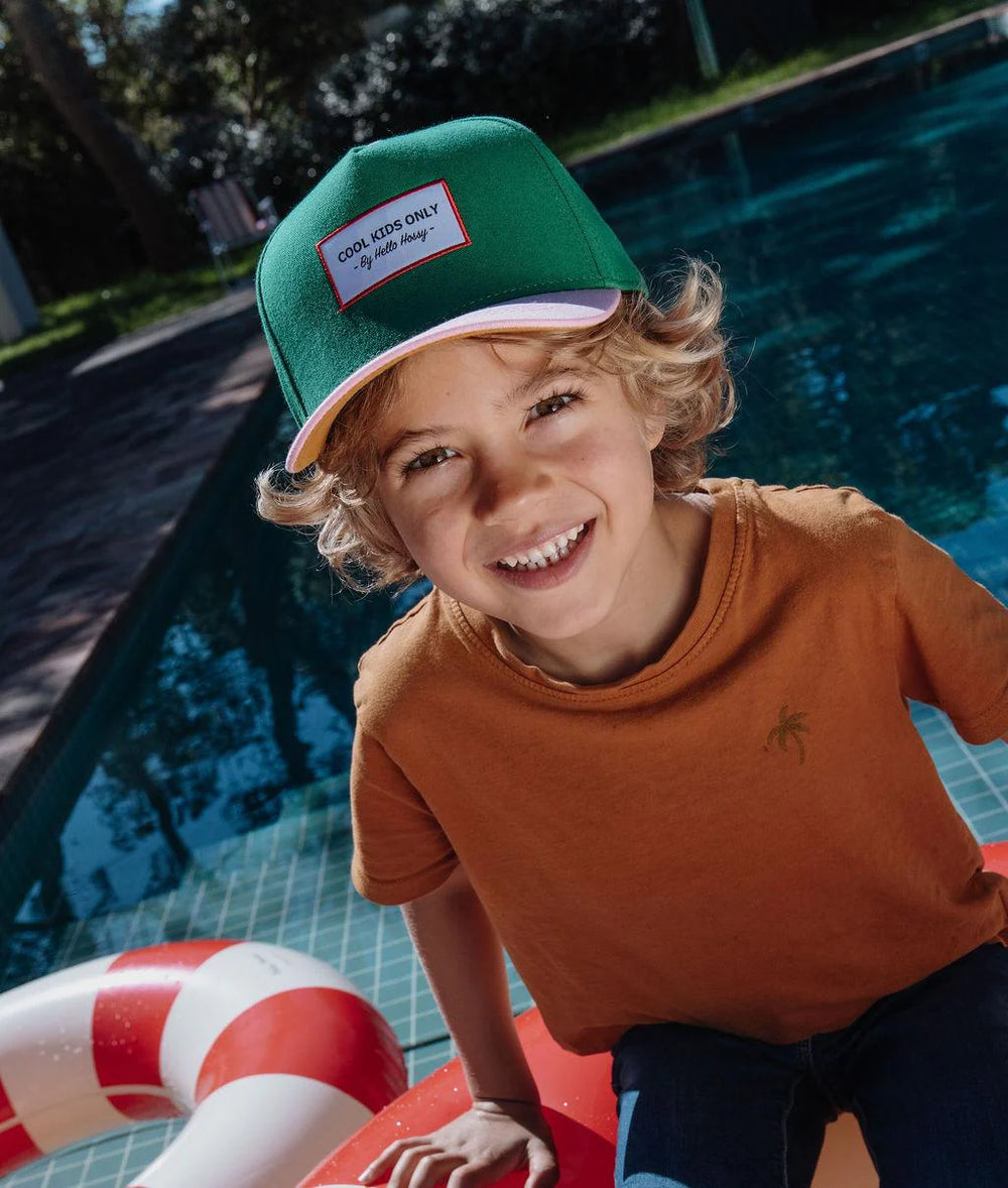 Casquette enfant 'Mini Green' | HELLO HOSSY