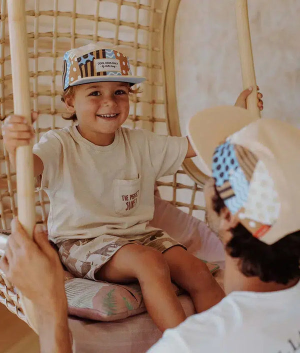 Casquette enfant 'Patchwork' | HELLO HOSSY