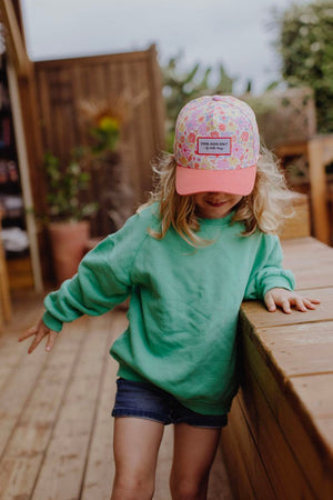 Casquette 'Retro Flowers' | HELLO HOSSY