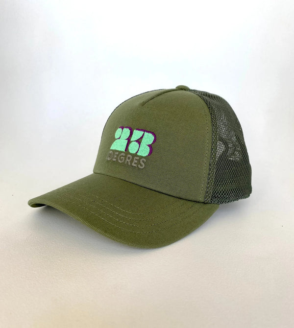 Casquette 'Sunshine' Kaki | 23 DEGRES