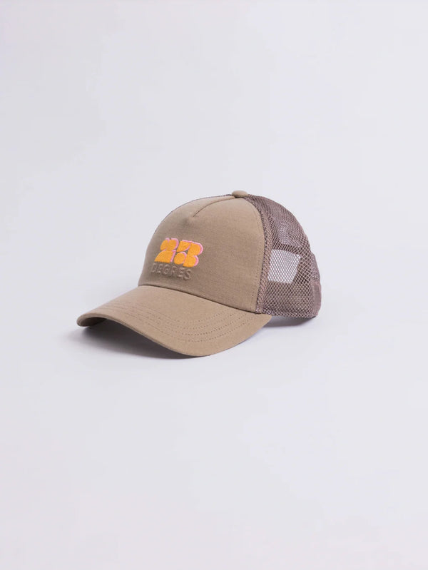 Casquette 'Sunshine' Marron glacé | 23 DEGRES