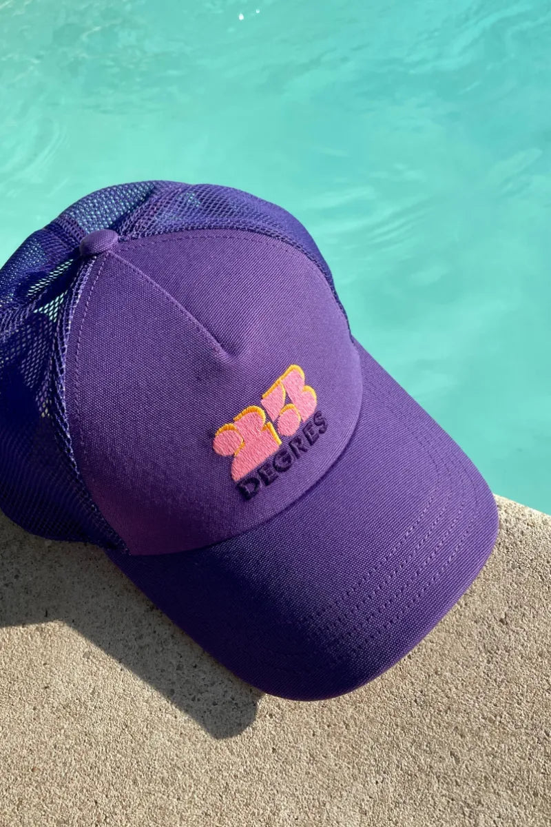 Casquette 'Sunshine' Prune | 23 DEGRES