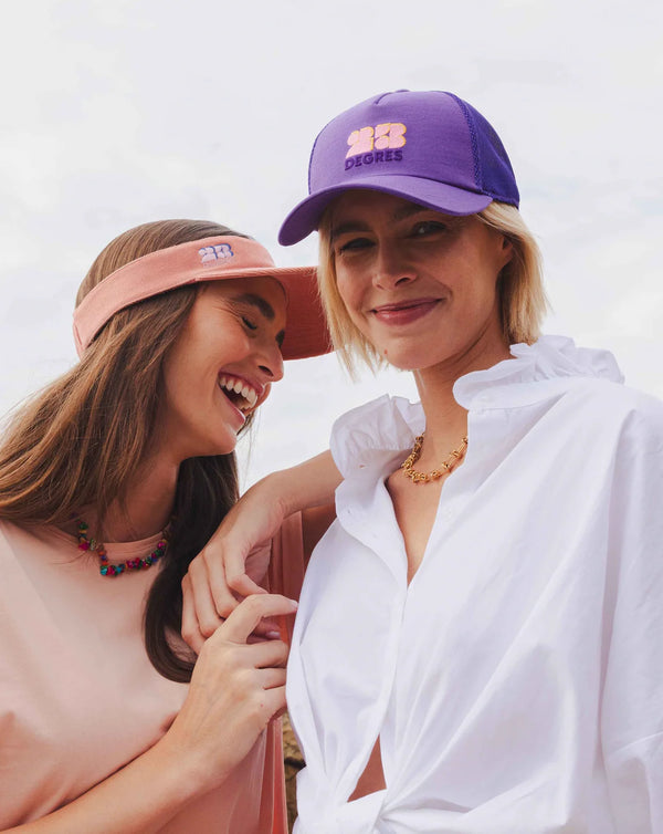 Casquette 'Sunshine' Prune | 23 DEGRES